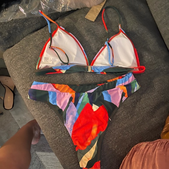 Geometric swimsuit purchased from IG boutique - Picture 2 of 3